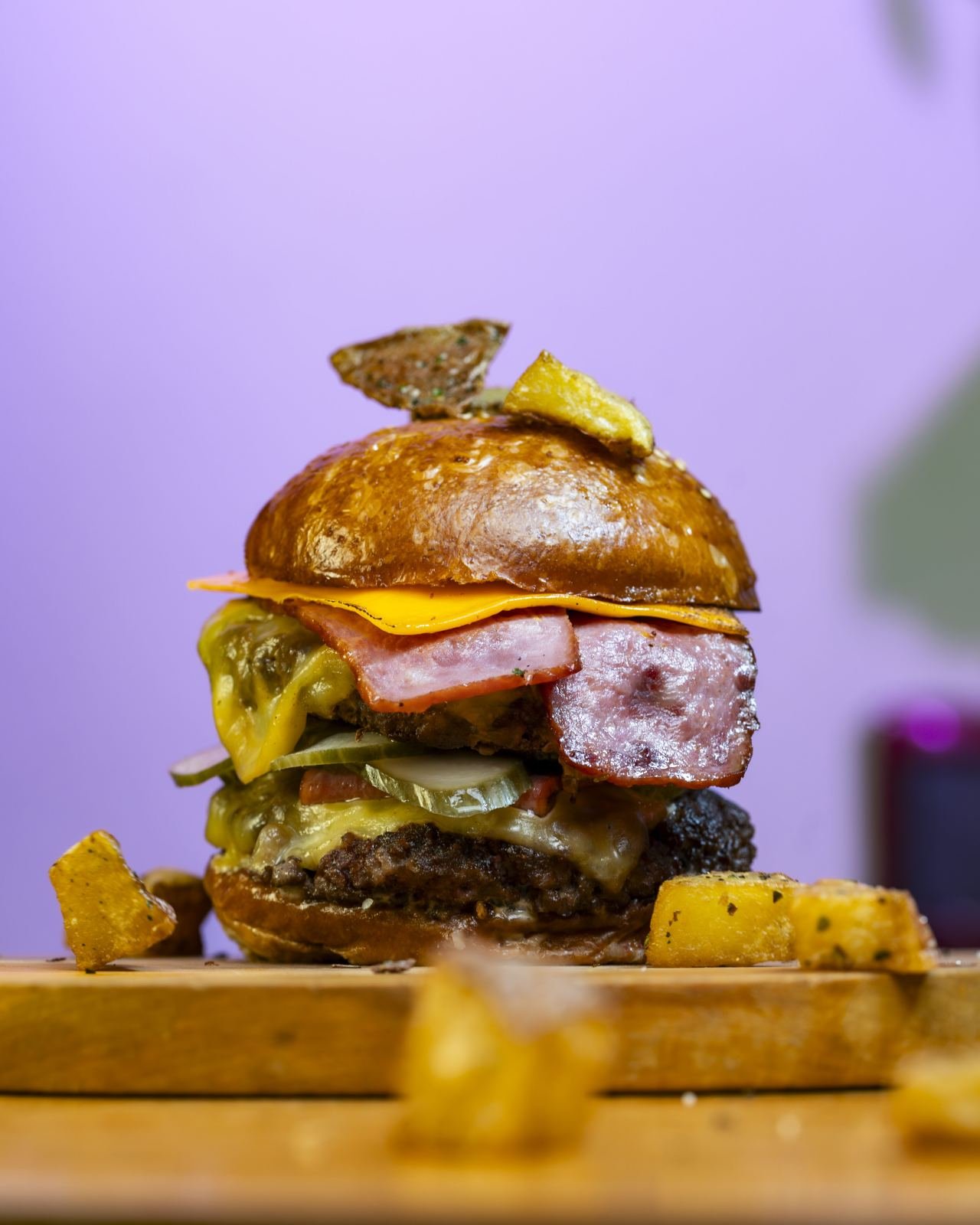 hamburguesa simple